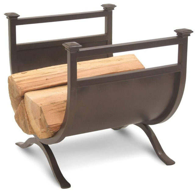 Pilgrim - 17" Burnished Bronze Addison Wood Holder