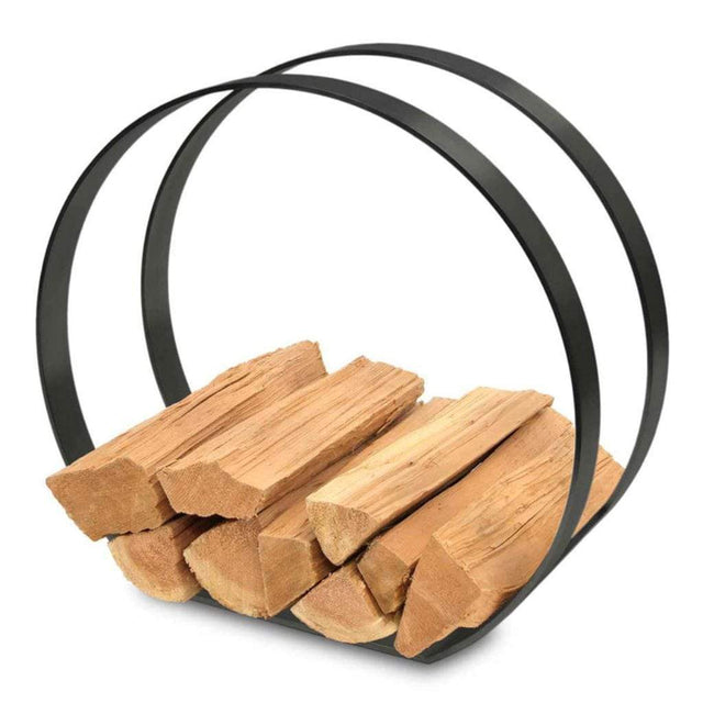 Pilgrim - 24" Black Modern Wood Holder