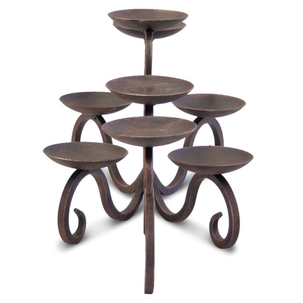 Pilgrim - 30" Distressed Bronze Hawthorne Candelabra