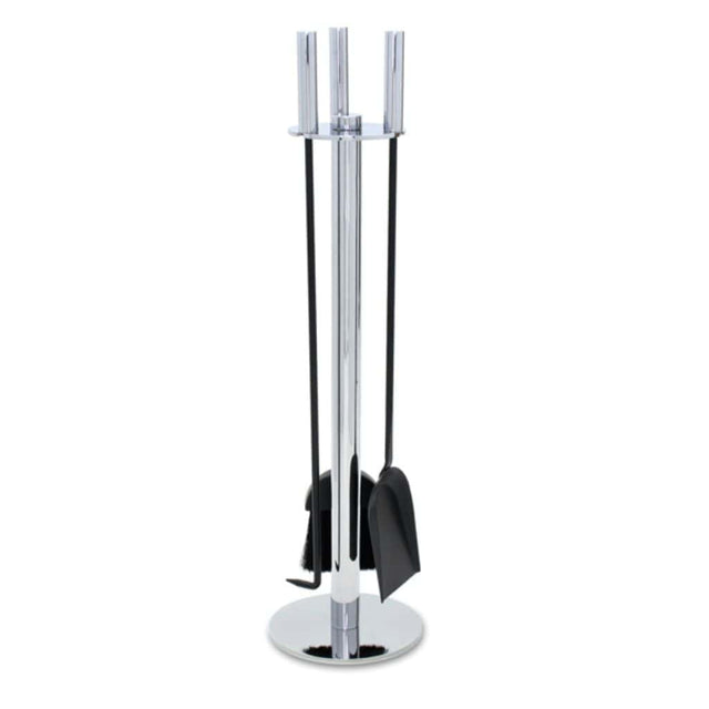 Pilgrim 31 in. Panorama Polished Nickel Tool Set