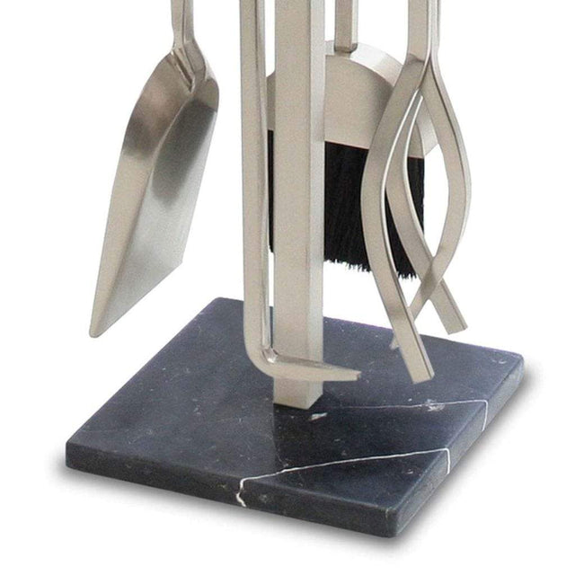 Pilgrim - 33" 4-Piece Satin Nickel Marble – Nero Tool Set