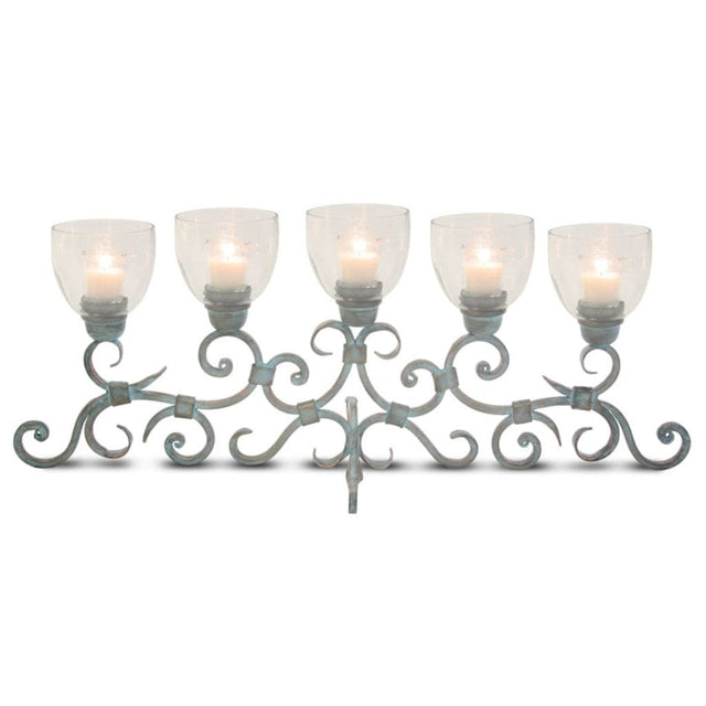 Pilgrim - 33" Weathered Patina Ellington Candelabra