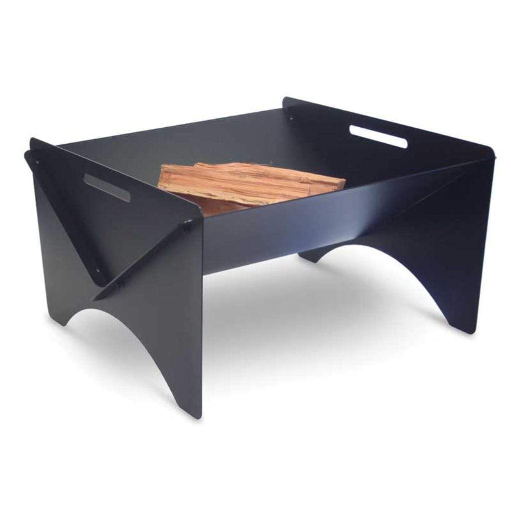 Pilgrim - 36" High Temp Black Geo Fire Pit