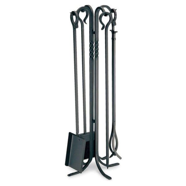 Pilgrim 39 in. Lodge Matte Black Tool Set