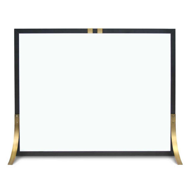 Pilgrim - 39" Black Valiant Single Panel Glass