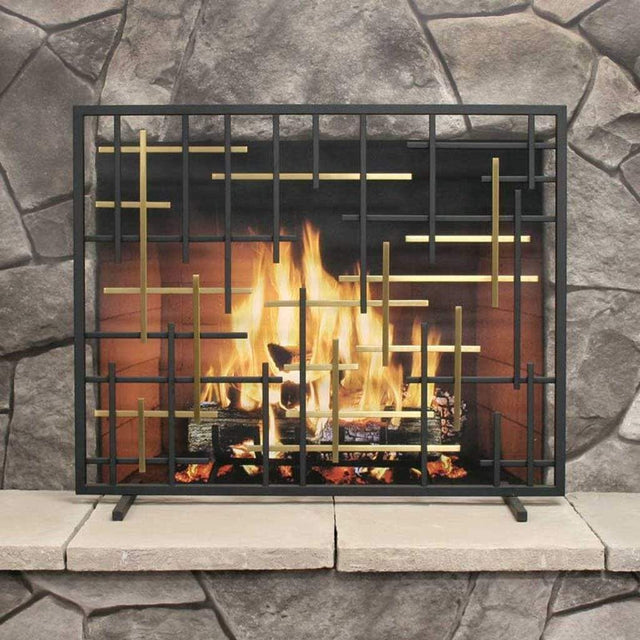 Pilgrim - 39" Contemporary Summer Screen – No Mesh