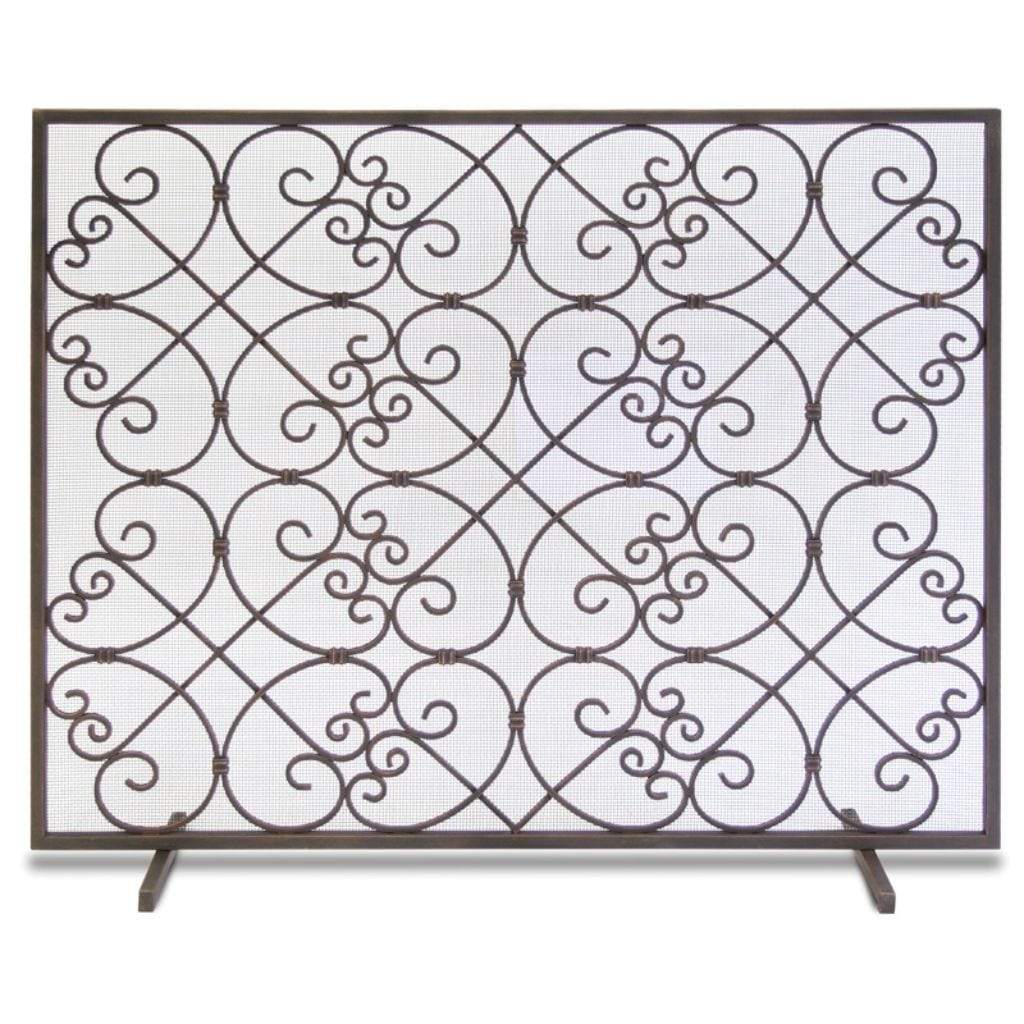Pilgrim - 39" Distressed Bronze Abington Flat Panel