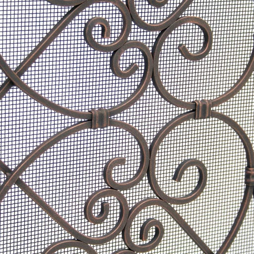 Pilgrim - 39" Distressed Bronze Abington Flat Panel