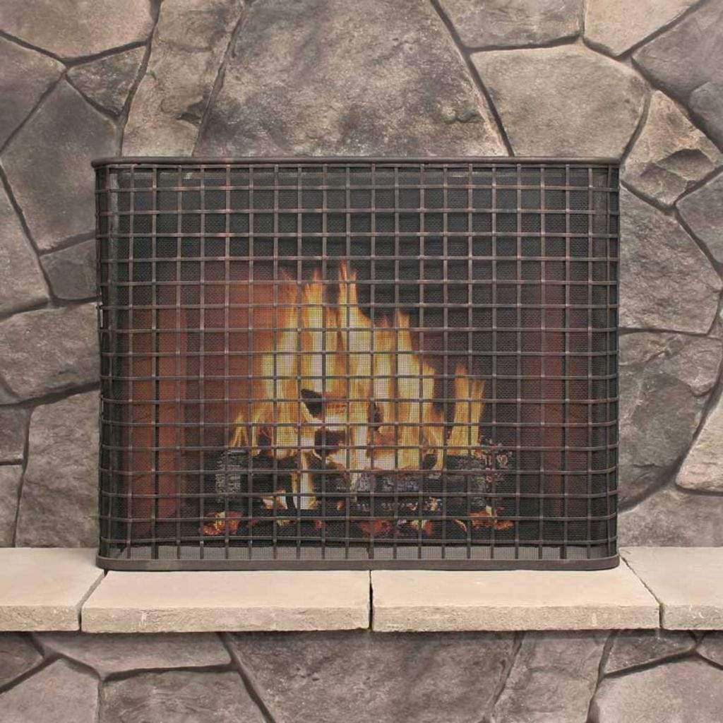 Pilgrim - 39" Distressed Bronze Manor Single Panel