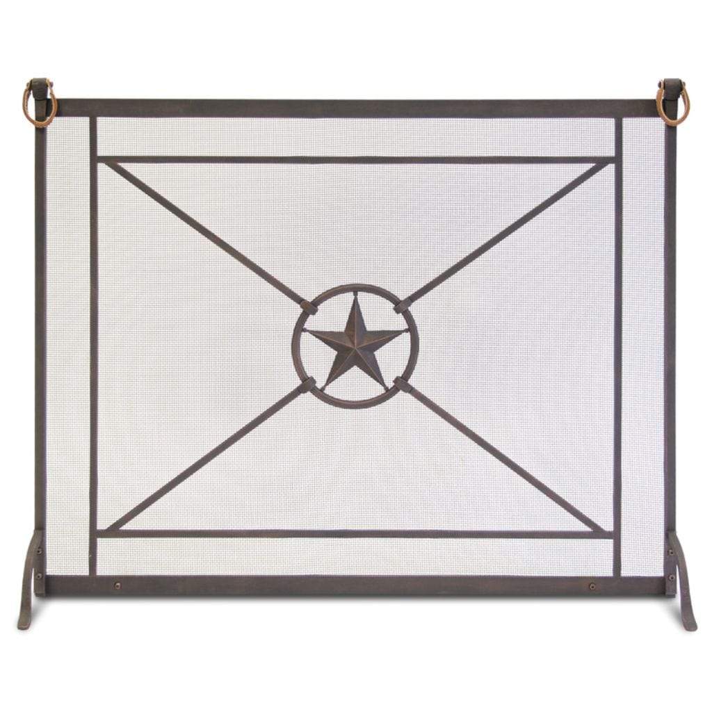 Pilgrim - 40" Distressed Bronze Western Star Single Panel
