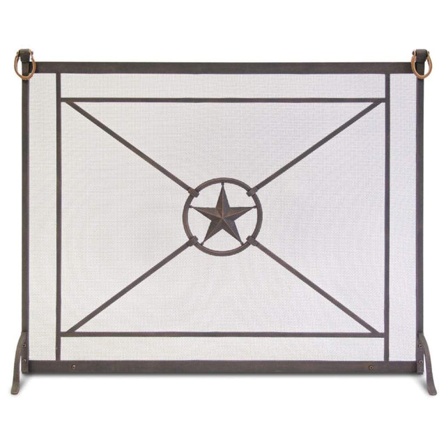 Pilgrim - 40" Distressed Bronze Western Star Single Panel