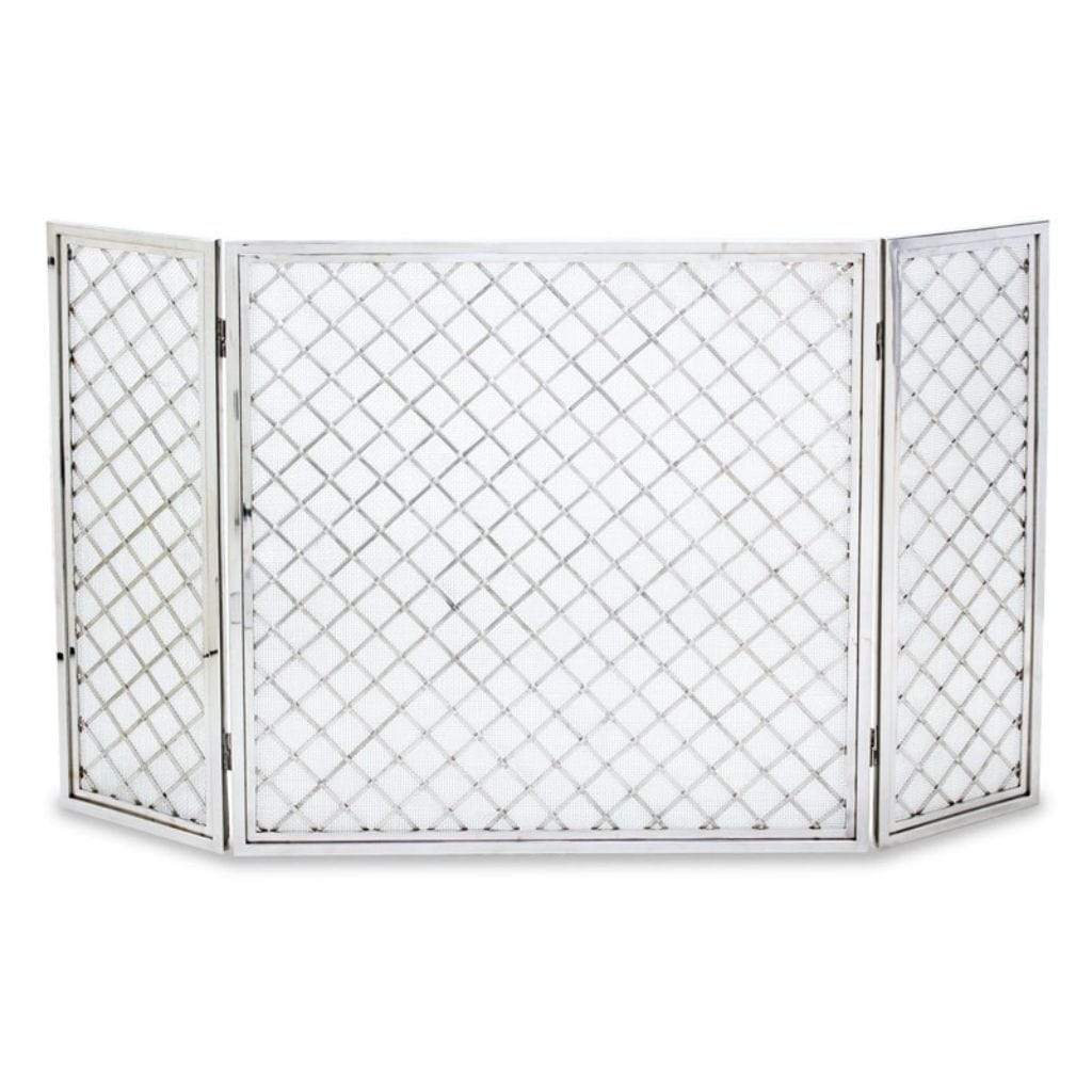 Pilgrim - 48" Polished Nickel Hartwick Tri Panel