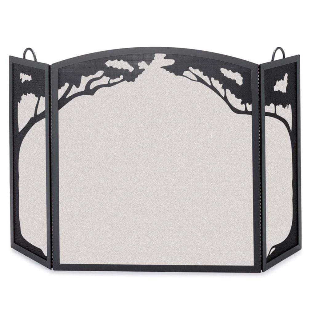 Pilgrim - 52" Matte Black Grand Oak Tri-Panel