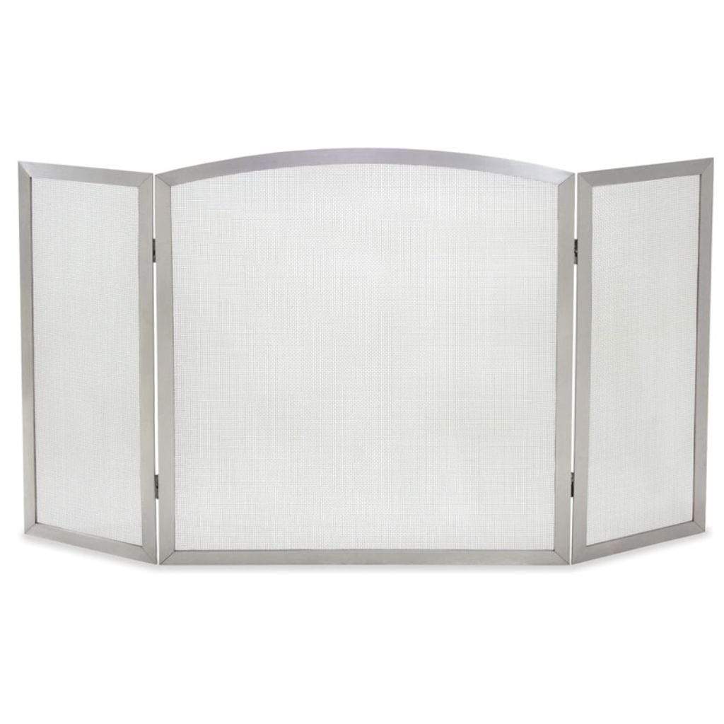 Pilgrim - 54" Stainless Steel Newport Tri Panel Screen