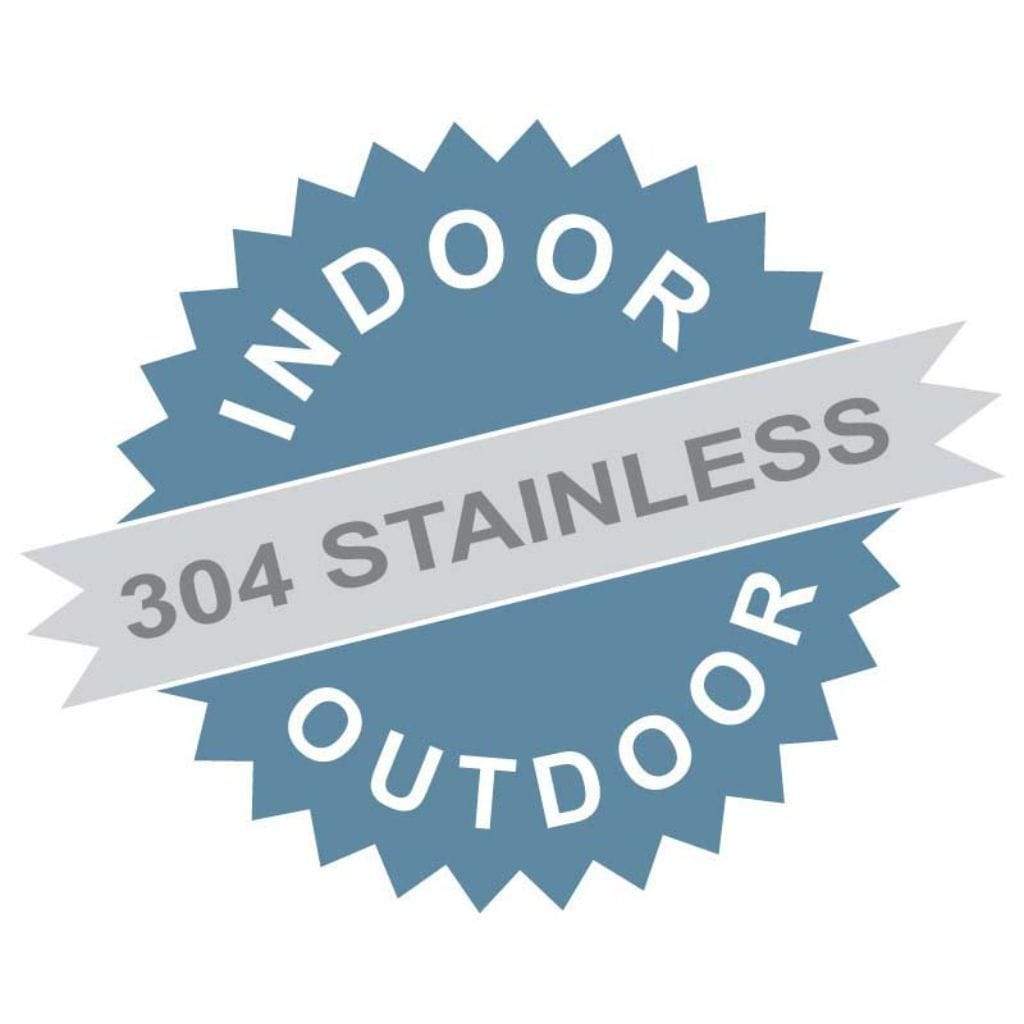 Pilgrim - 54" Stainless Steel Newport Tri Panel Screen