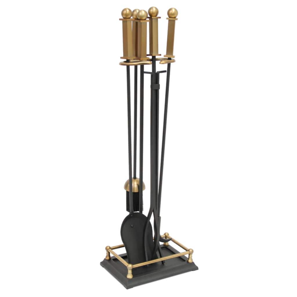 Pilgrim - 7" 4-Piece Antique Brass Old English Tool Set