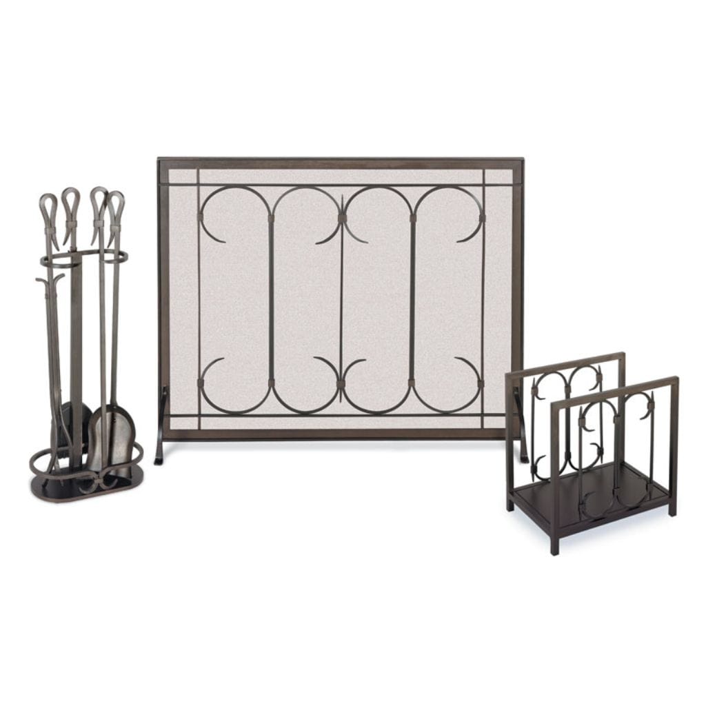 Pilgrim Burnished Black Iron Gate / Straight Top Door