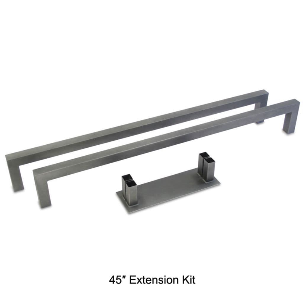 Pilgrim - Vintage Iron Utility Outdoor Wood Rack with Shelves