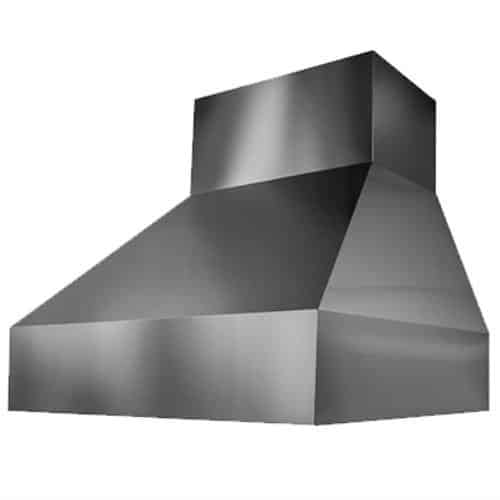 Trade-Wind | Pyramid 42" 1200 CFM Outdoor BBQ Vent Hood with 10" Duct cover
