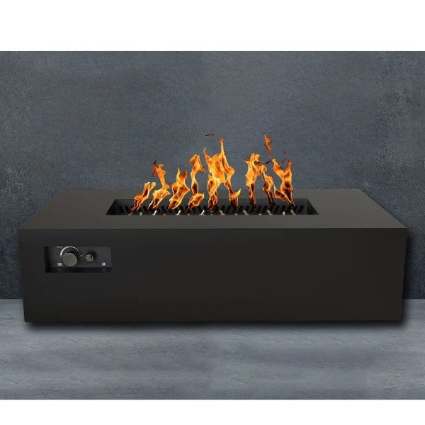 Warming Trends AON Powder-Coated Steel Rectangular Fire Table
