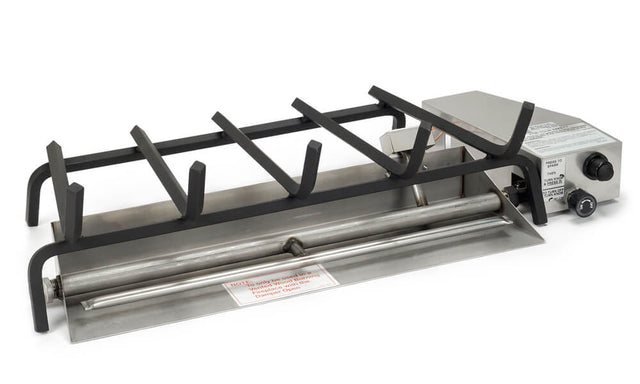 American Fyre Designs G45 Vented SS Burner - assembled with valve