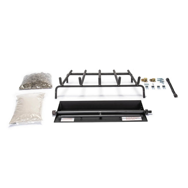 American Fyre Designs G45 Vented SS Burner - match lit kit