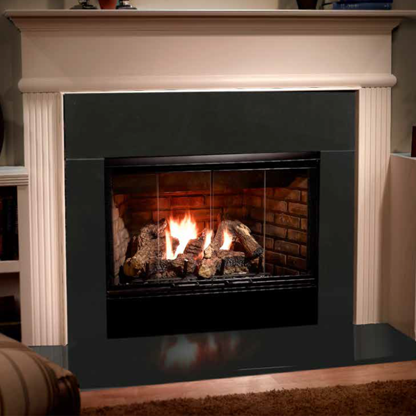 Majestic Reveal 42 B-Vent Gas Fireplace - RBV4842