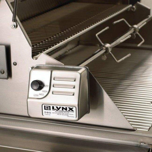 Lynx Professional 30-Inch All Trident Infrared Grill with Rotisserie on Mobile Kitchen Cart