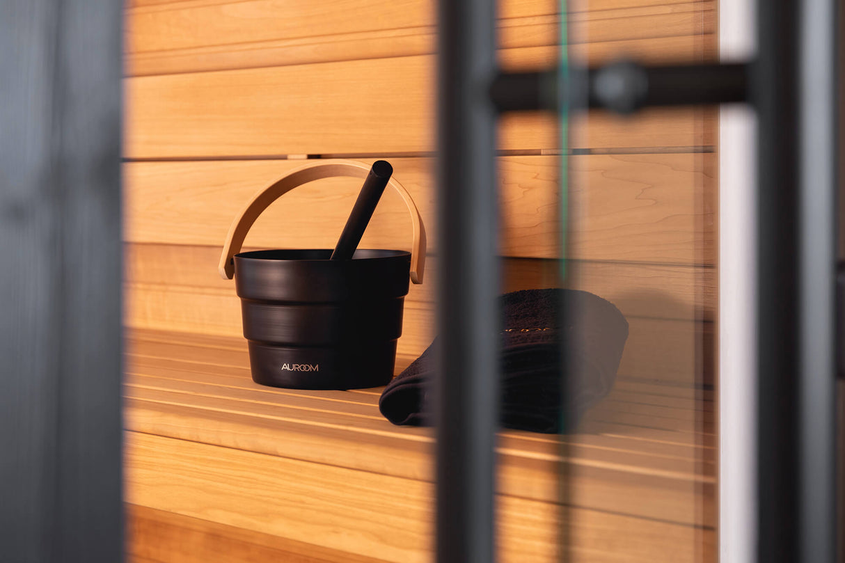 Auroom Garda Outdoor Sauna by Thermory