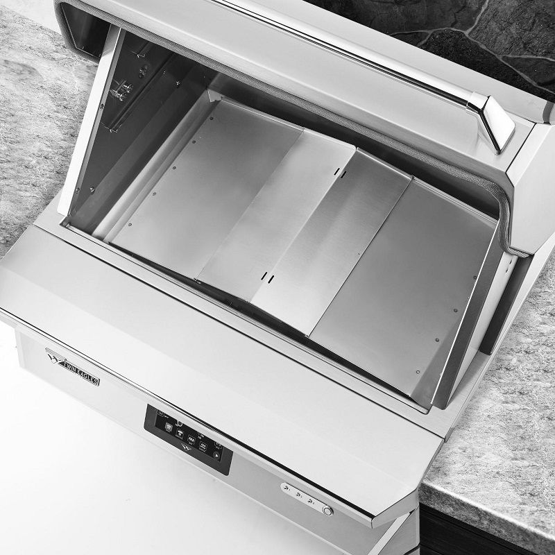 Twin Eagles Wi-Fi Controlled 36-Inch Built-In Stainless Steel Pellet Grill and Smoker