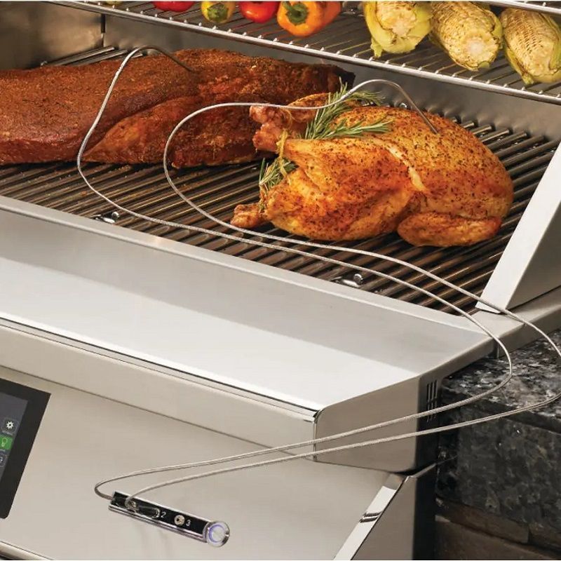 Twin Eagles Wi-Fi Controlled 36-Inch Built-In Stainless Steel Pellet Grill and Smoker