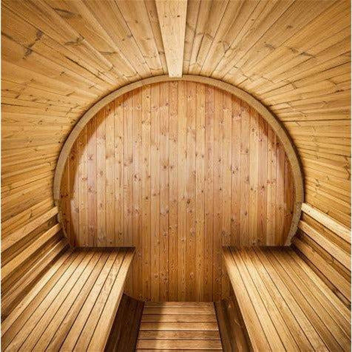 Thermory Barrel Sauna 55 DIY Kit 2 Person Sauna Builder
