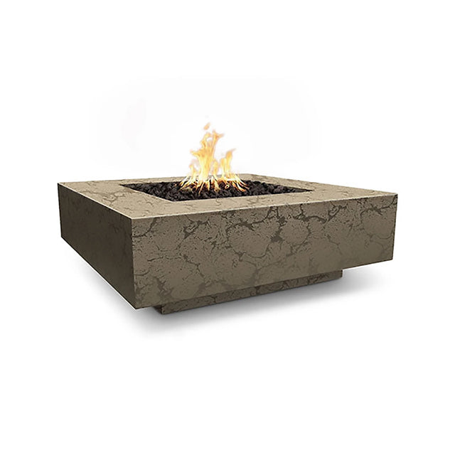 The Outdoor Plus 48" Cabo Square Concrete Gas Fire Pit