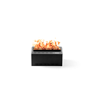 Aquafire Lite 20 inch AWL-20-50 water vapor fireplace orange flame