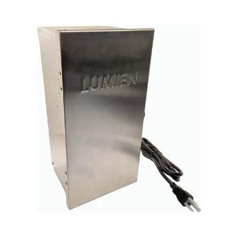 Lumien Transformer, LumienIQ, Stainless Steel, 600W, Input Voltage 120V, Output Voltage 15/18V, 4 Zo