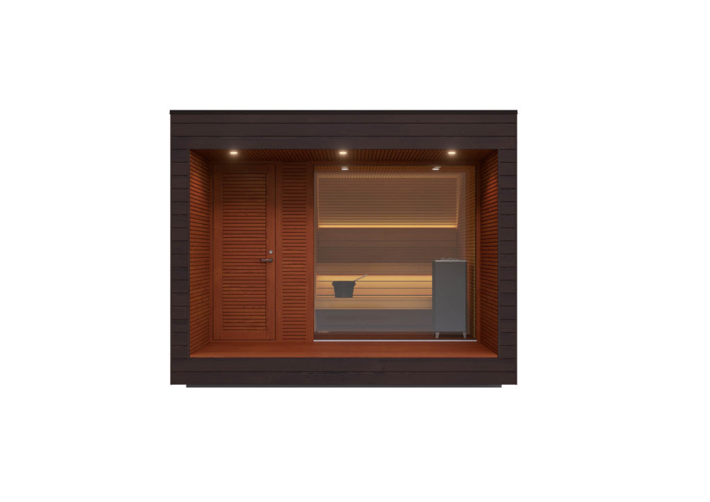 Auroom Natura Outdoor Sauna by Thermory