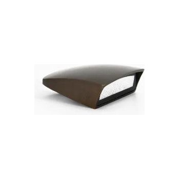Lumien Brass Micro Wall Light, Hooded Surface Mount Option, 2.5 Watts, 10-15V, 240 Lumens, 2700K