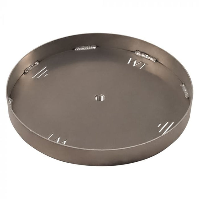 Warming Trends Circular 30-inch Aluminum Fire Pit Burner Pan ALPAN30C