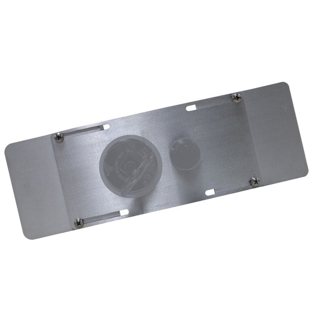 Warming Trends Aluminum Key Valve 9.75 x 3-Inch Mounting Plate MBRVL