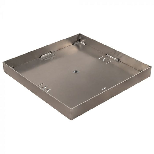 Warming Trends Square 36-inch Aluminum Fire Pit Burner Pan ALPAN36S