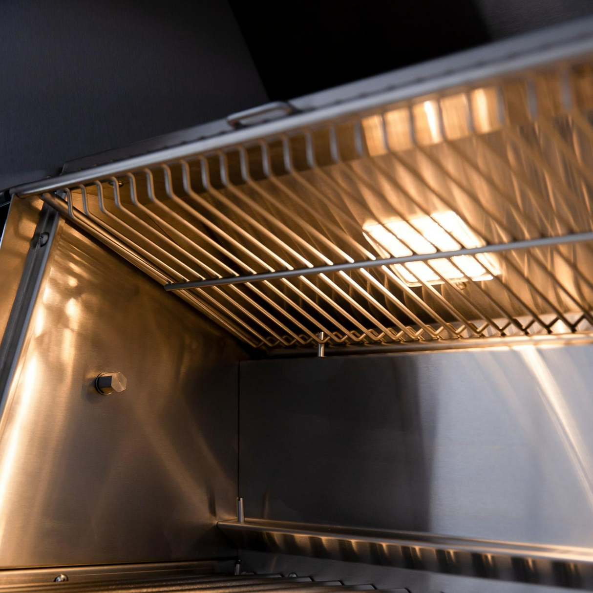 American Made Grills Encore 36-Inch Freestanding Hybrid Gas Grill with Cart