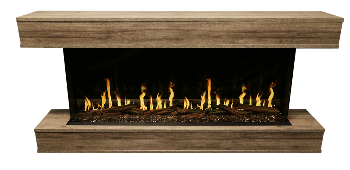Modern Flames Orion Multi-Sided 76 Inch Built-In Electric Fireplace