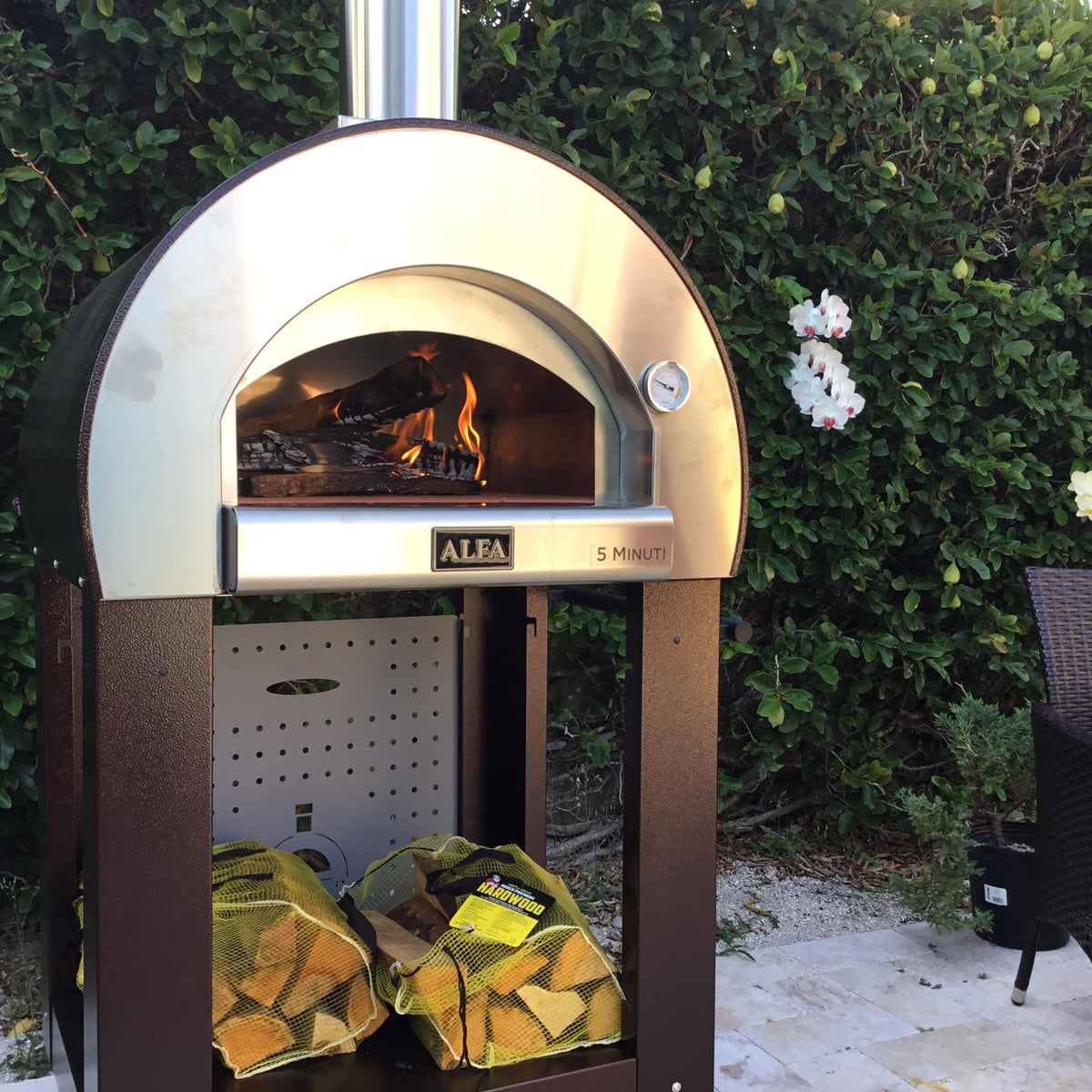 Alfa 5 Minuti Countertop Wood Fired Pizza Oven - Pro Pizza Ovens