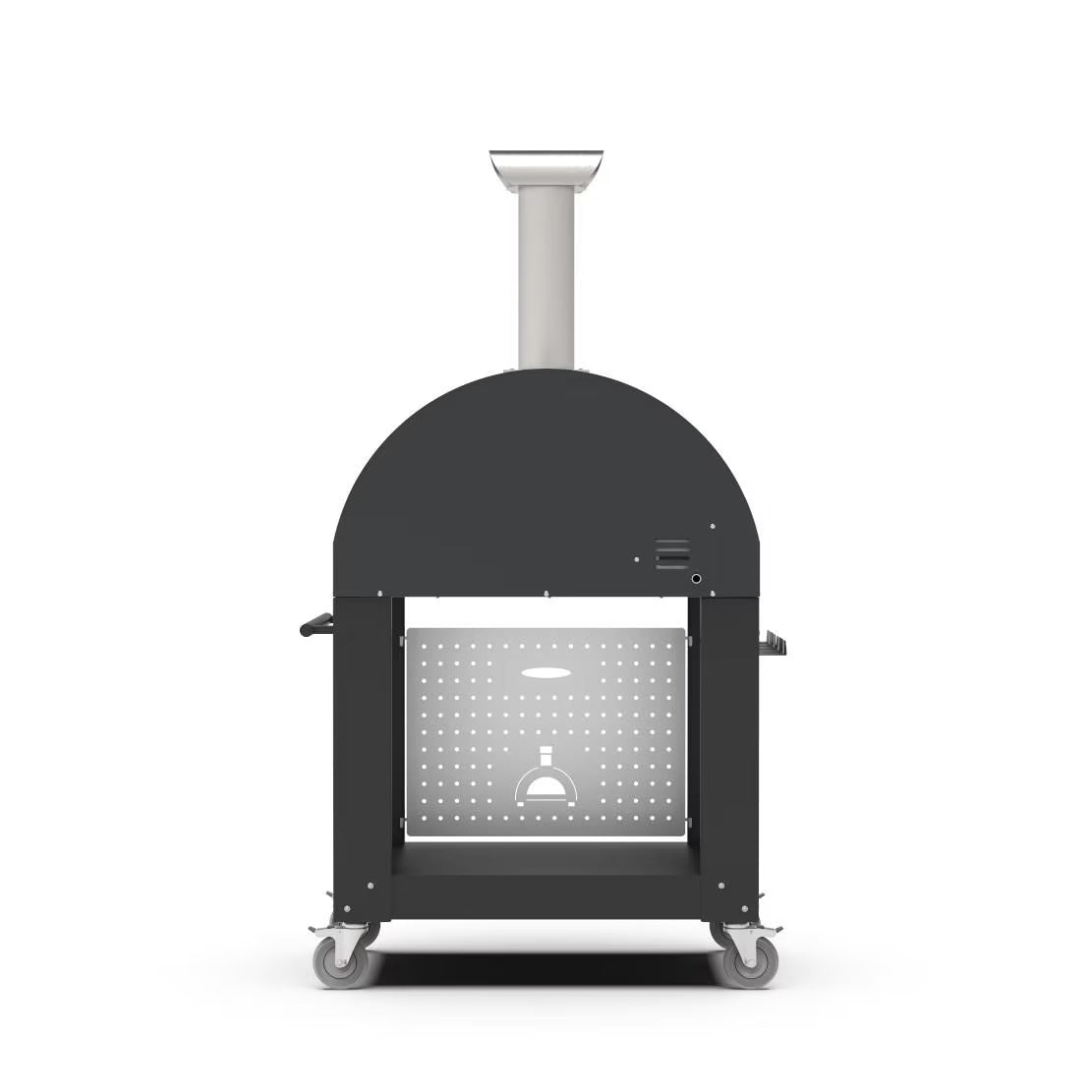 Alfa Classico 2 Pizze Freestanding Gas Pizza Oven with Base - Ardesia Grey