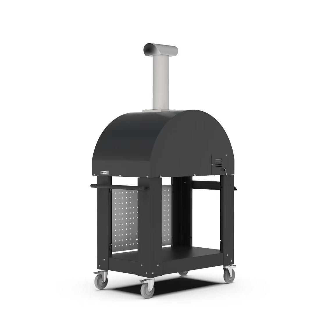 Alfa Classico 2 Pizze Freestanding Gas Pizza Oven with Base - Ardesia Grey