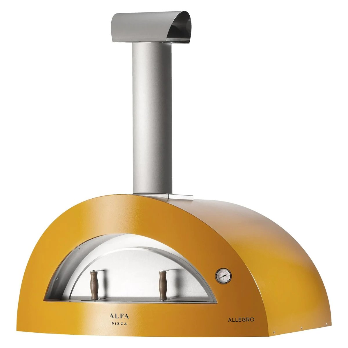 Alfa Moderno 5 Pizze Gas Countertop Outdoor Pizza Oven - Fire Yellow