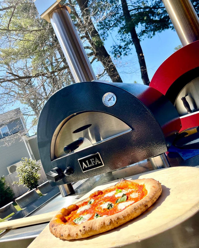 Alfa Moderno Portable Propane Gas Fired Pizza Oven - Grey