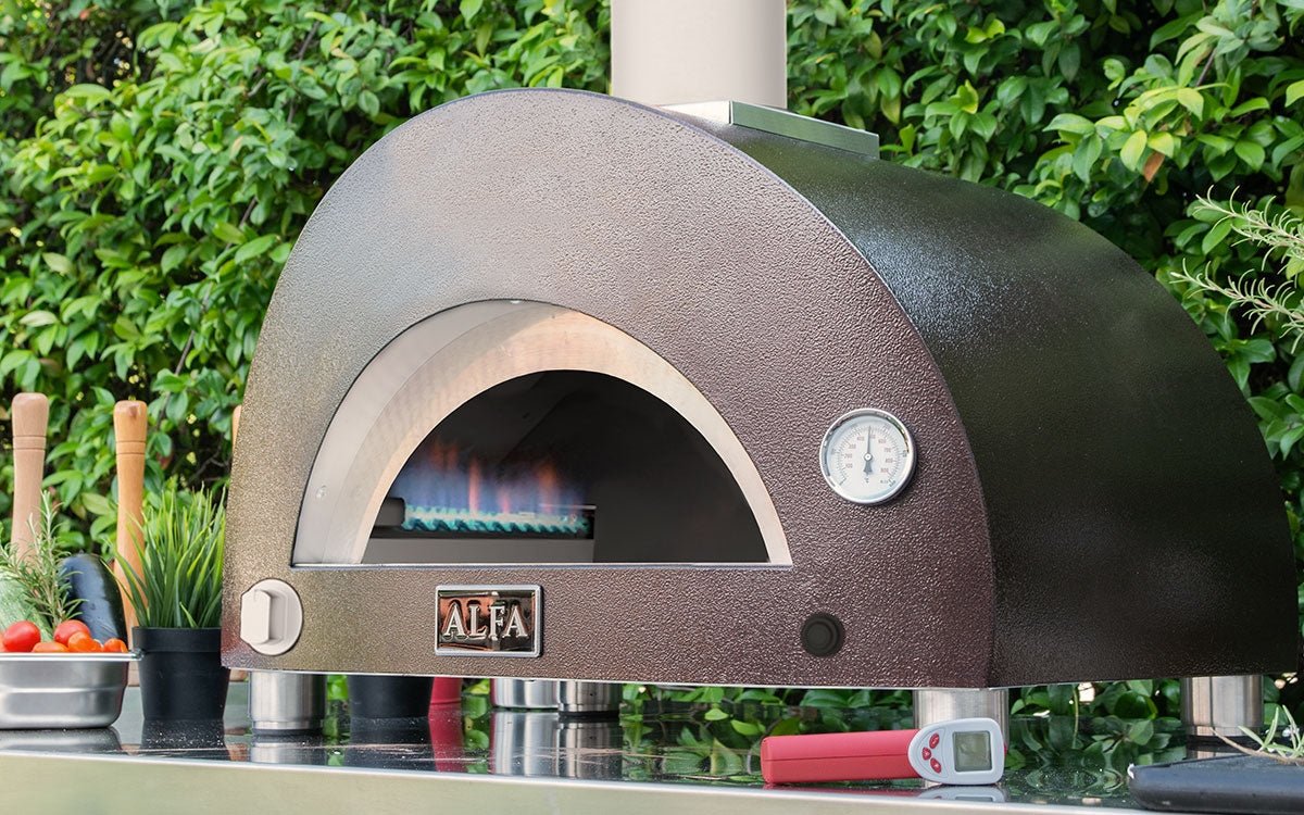 Alfa One Nano Outdoor Gas Pizza Oven - Copper