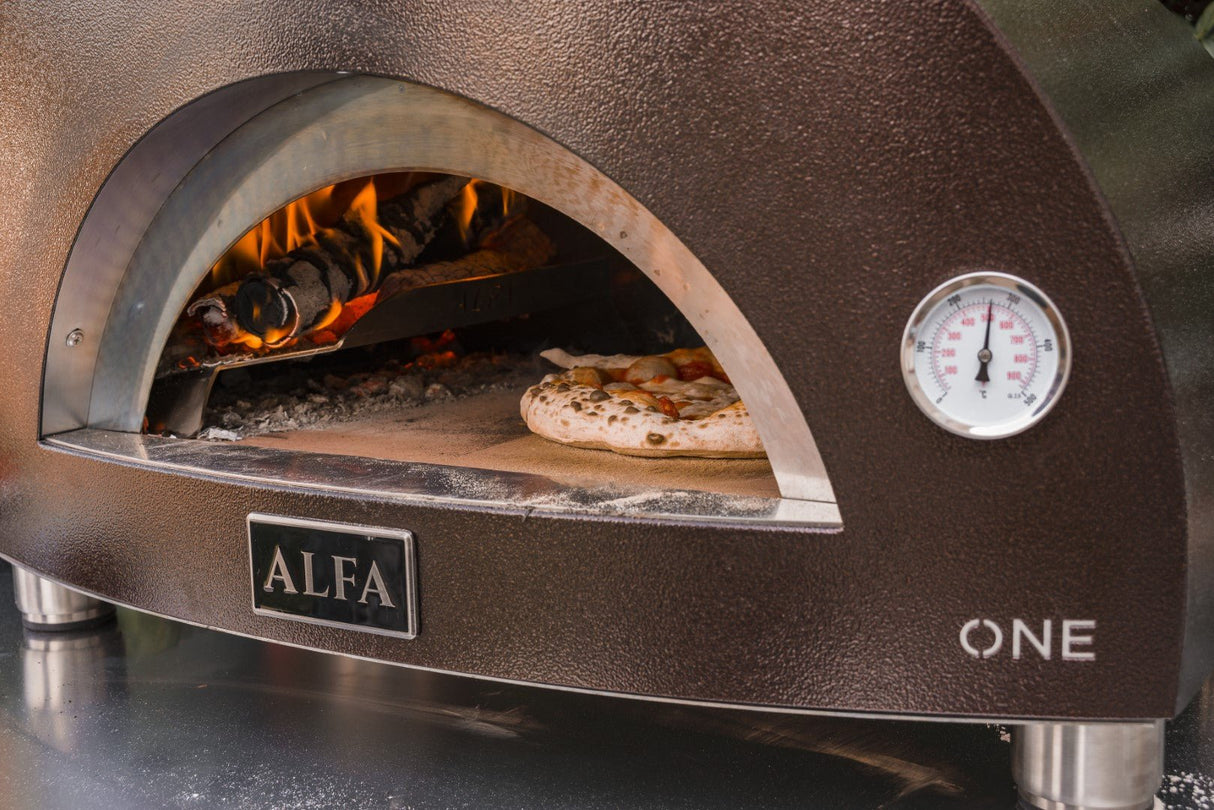 Alfa One Nano Wood Fired Countertop Pizza Oven - Copper