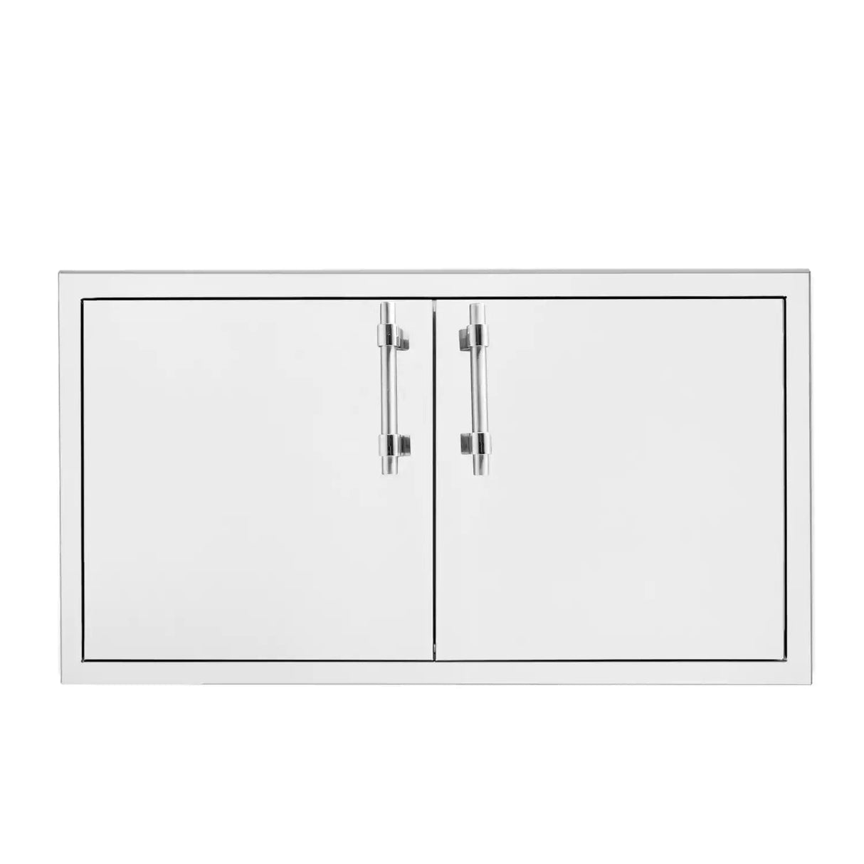 American Made Grills 36-Inch Double Access Door w/ Encore & Muscle Handles - SSDD-36AMG
